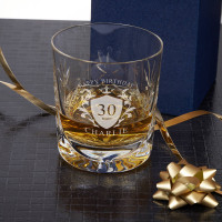 Personalised whisky glass