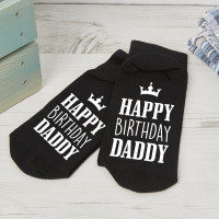 personalised birthday crown socks