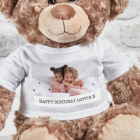 personalised Large Bodo Photo Bear