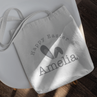 Happy Easter Bunny Ears Tote Bag