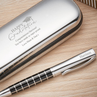 Happy Graduation Check Ball Pen & Case