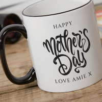 Happy Mothers Day 2 Tone Mug Black Inner Handle