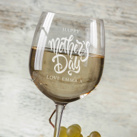 Happy Mothers Day Simple 480ml Allegro Wine Glass
