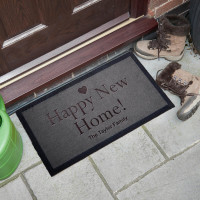 personalised our home doormat