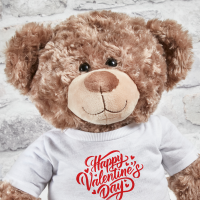Happy Valentines Day Large Superhero Bear 