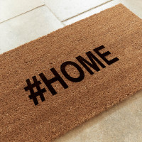 personalised 1 line doormat