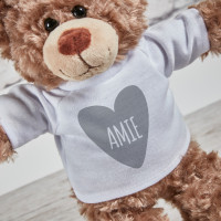 personalised Heart Name Small Bodo Bear