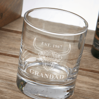 Personalised Whisky glass