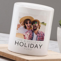 Personalised Holiday Fund Money Box