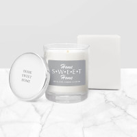personalised Home Sweet Home Candle