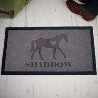 personalised Horse Doormat