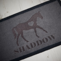 personalised Horse Doormat