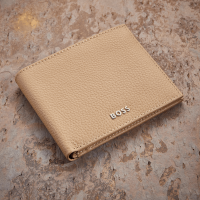 Hugo Boss Camel Ballpoint Pen & Wallet