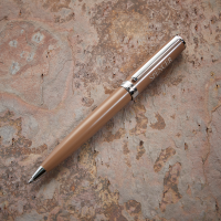 Hugo Boss Camel Ballpoint Pen & Wallet