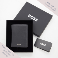 Hugo Boss Classic Smooth Card Holder - Black
