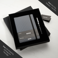 Hugo Boss Roller Ball & A5 (Ruled) Note Pad