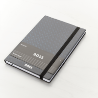 Hugo Boss Roller Ball & A5 (Ruled) Note Pad