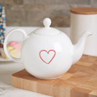 Personalised I Love You Mummy Pot Belly Teapot