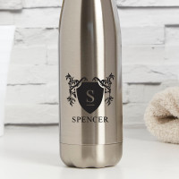 Silver Stainless Steel Water bottle