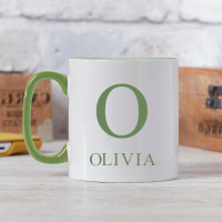 Personalised Green Two Tone
