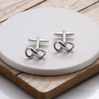 personalised Infinity Cufflinks Gift Set