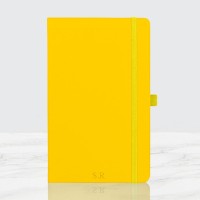 Yellow Engraved Notebook