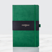 Forest Green Castelli Notebook