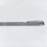 Grey Engraved Pen