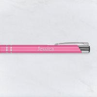 Pink Engraved Pen