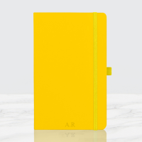 Yellow Notebook Debossed