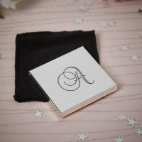 personalised square mirror