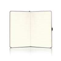 Personalised burgundy notebook