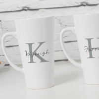 Personalised Tall Latte Mug