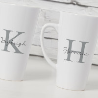 Personalised Tall Latte Mug