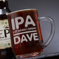 personalised IPA Large Mancunian Tankard 