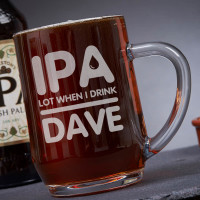 personalised IPA Large Mancunian Tankard 