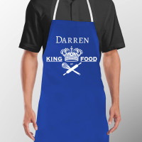 Personalised King of Food Apron