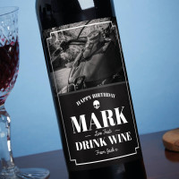 personalised Merlot Red Wine