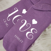 Personalised LOVE Socks