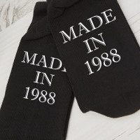 personalised Made in Socks