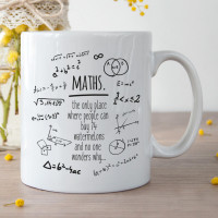 personalised Math Problems Durham Mug