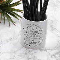 personalised Maths Teacher Problems Pen Pot