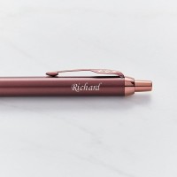Parker IM Monochrome Burgundy Ballpoint Pen