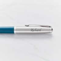 Parker 51 Teal Blue Ballpoint Pen
