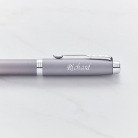 Parker IM Rituals Grey Chrome Fountain Pen