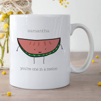 Personalised One in a Melon Durham Mug