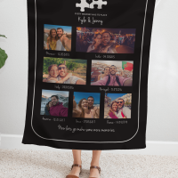 Memories Photo Collage Blanket