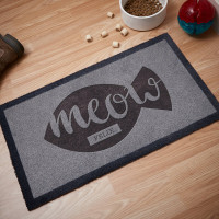 personalised cat doormat