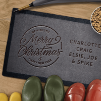 Merry Christmas & Happy New year New Indoor Mat
