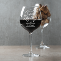 Personalised wine Glass